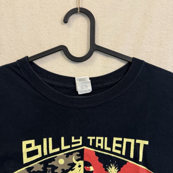 Billy Talent Concert T-Shirt Afraid of Heights 2017 Large Unisex Gildan Soft - Picture 3 of 8
